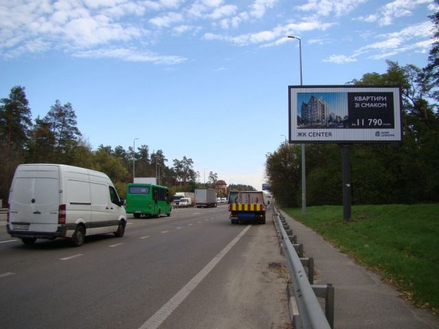 Призма 6x3,  Брест-Литовского шоссе (поворот на Чайку) -въезд в город
