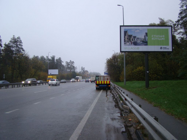 Призма 6x3,  Брест-Литовского шоссе (поворот на Чайку) -въезд в город